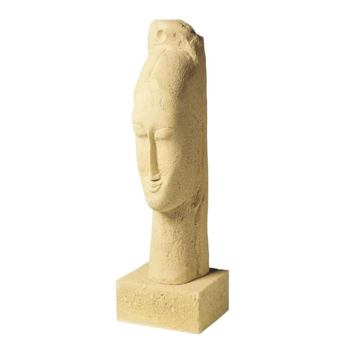 Tête de femme - Reproduction d’une sculpture du Centre Pompidou, Paris