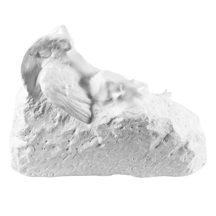 Ghost kissing the young girl, known as Cupid and Psyché - Reproduction d’une sculpture du Musée Faure, Aix-les-Bains