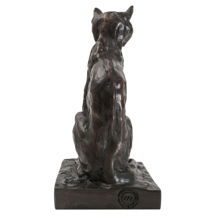 Chat abyssin - Reproduction d’une sculpture du Musée d’Orsay, Paris