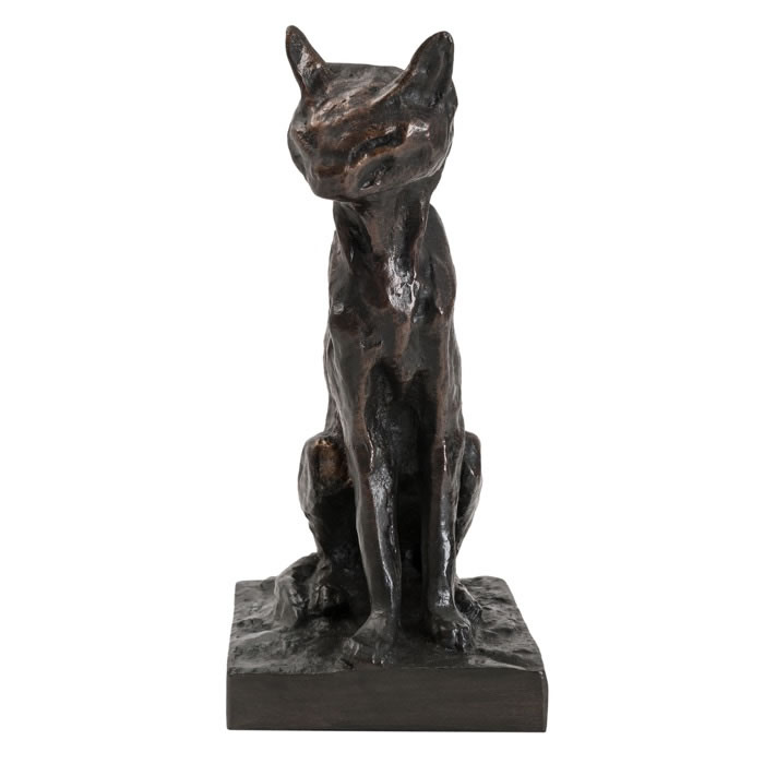 Chat abyssin - Reproduction d’une sculpture du Musée d’Orsay, Paris