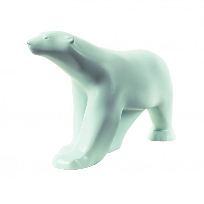 New Little blue polar Bear - Reproduction d’une sculpture du Musée des Beaux-Arts, Dijon