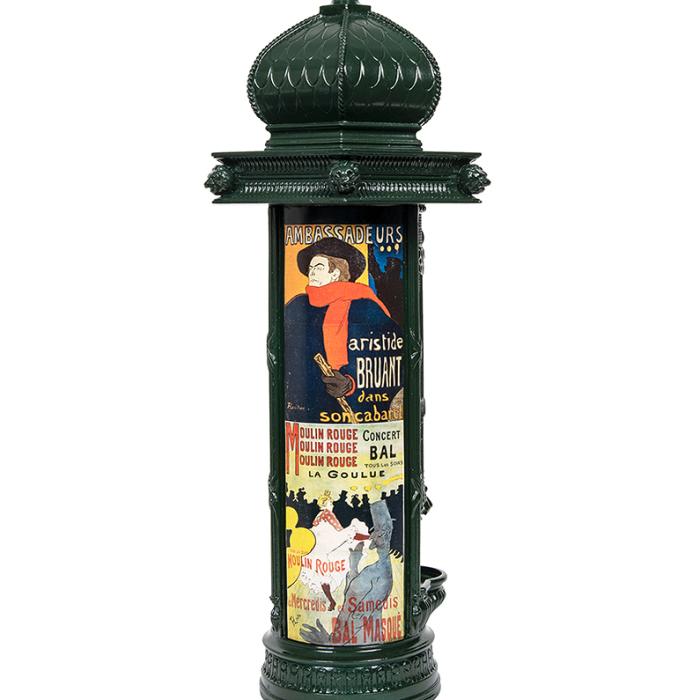 Colonne Morris - Reproduction d’une sculpture du Musée d’Orsay, Paris