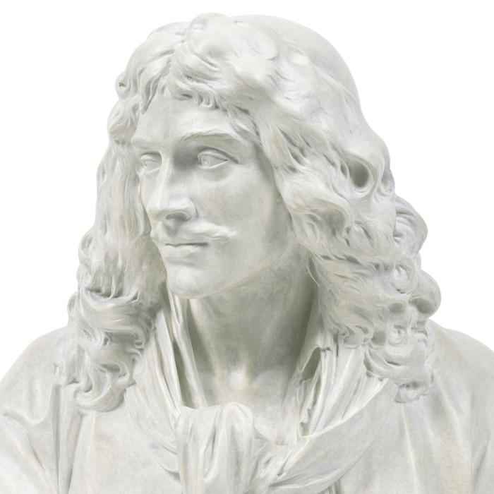 Bust of Jean-Baptiste Poquelin, know as Molière - Reproduction d’une sculpture du Comédie-Française, Paris
