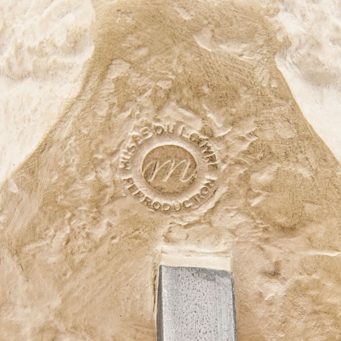 Head of the Gupta Buddha - Asian art - Reproduction d’une sculpture du Musée national des Arts asiatiques - Guimet, Paris