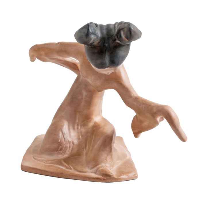 Danseuse chinoise gauche - Art asiatique - Reproduction d’une sculpture du Musée national des Arts asiatiques - Guimet, Paris