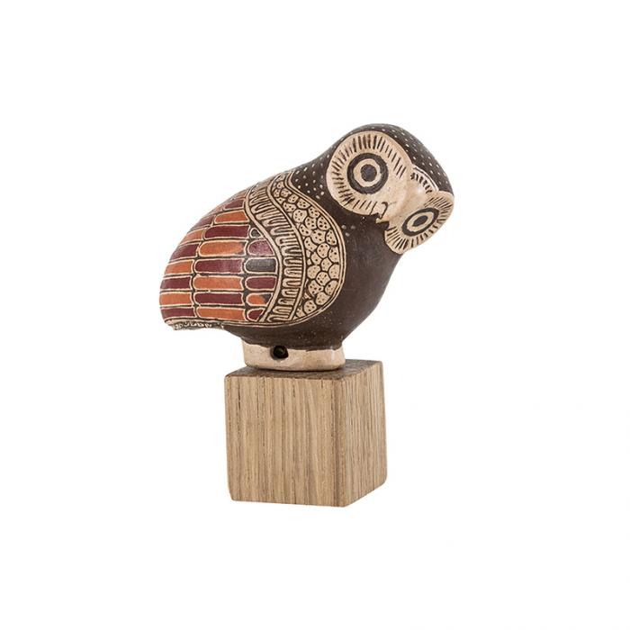 Owl Shaped Arybala - Greco-Roman antiquities - Reproduction d’une sculpture du Musée du Louvre, Paris