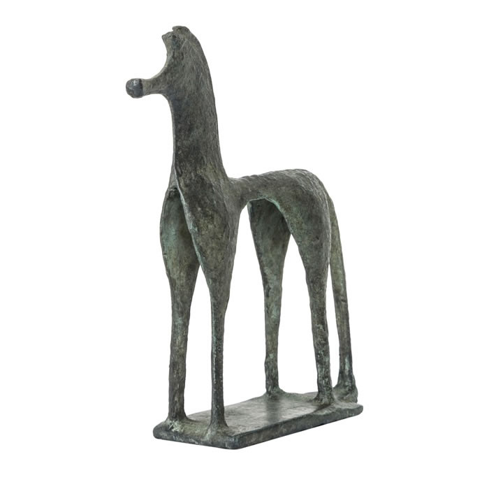 Cheval grec - Antiquités gréco-romaines - Reproduction d’une sculpture du Musée national des Arts asiatiques - Guimet, Paris