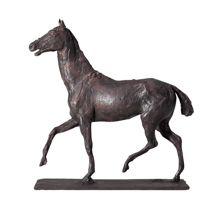 Cheval au pas relevé - Reproduction d’une sculpture du Musée d’Orsay, Paris