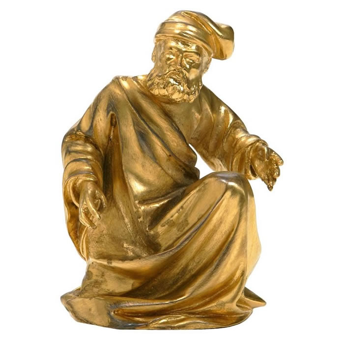 Prophète - Renaissance - Reproduction d’une sculpture du Musée du Louvre, Paris