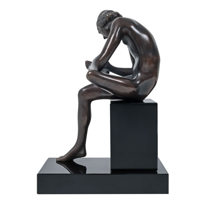 Boy with Thorn - Renaissance - Reproduction d’une sculpture du Musée du Louvre, Paris