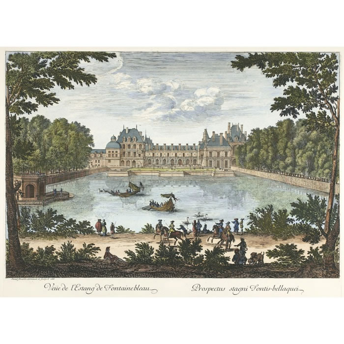 Vue de l’étang de Fontainebleau