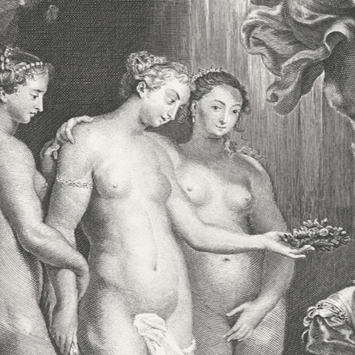 L’Éducation de la reine - Une estampe d’après Petrus Paulus Rubens