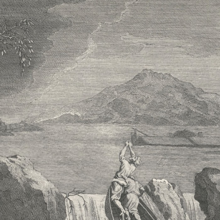 Winter or the Flood - Une estampe d’après Nicolas Poussin