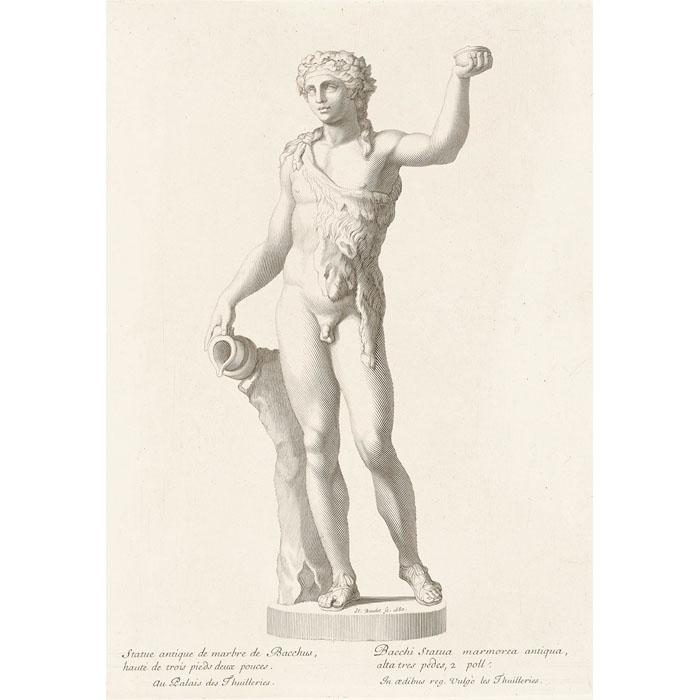 Bacchus tenant une coupe