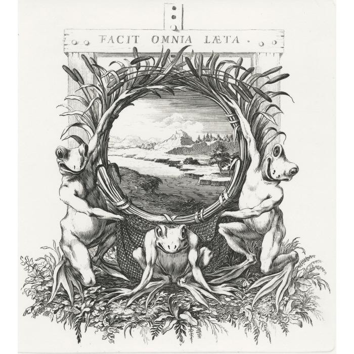L’Eau : FACIT OMNIA LAETA - Une estampe d’après Jacques Bailly