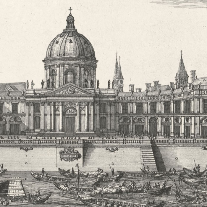 Vue du Collège des Quatre-Nations (institut de France)