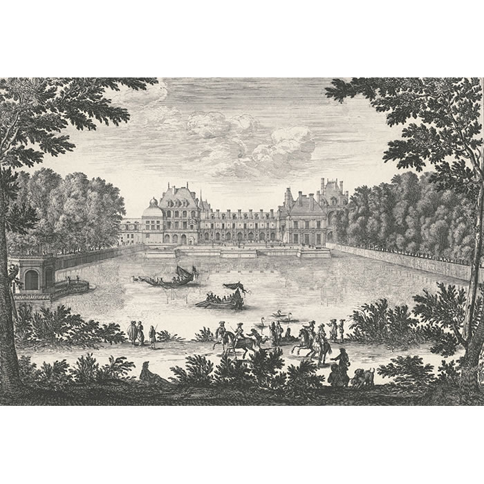 Vue de l’étang de Fontainebleau