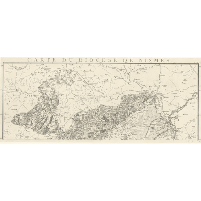 Diocèse de Nîmes (en 2 planches)