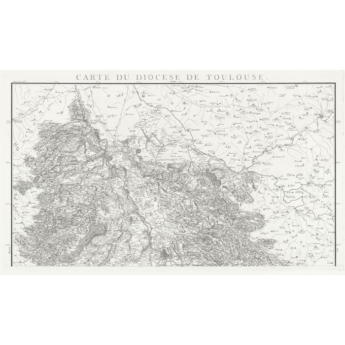 Diocese of Toulouse (in 2 plates)