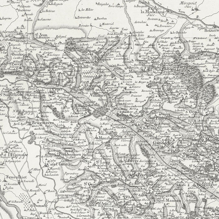 Diocese of Toulouse (in 2 plates)