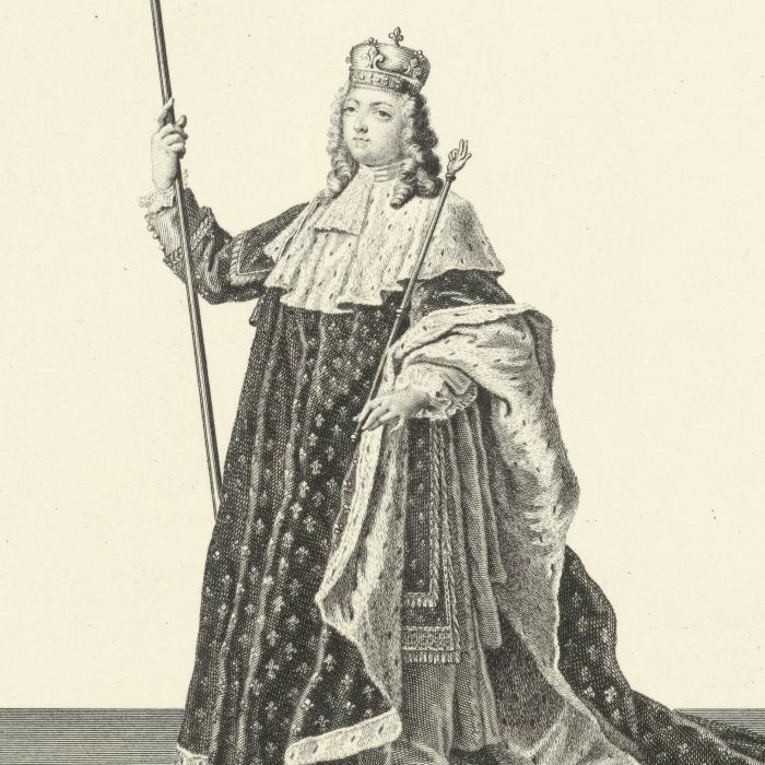 Third attire of the King - Une estampe d’après Pierre Dulin