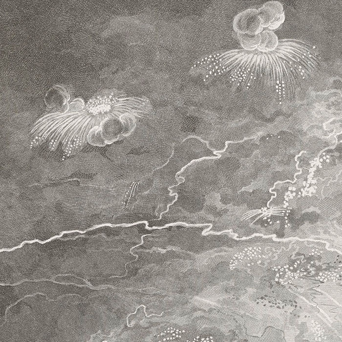 Le feu d’artifice tiré sur la place de l’Hôtel de Ville, le 21 janvier 1782 - Une estampe d’après Jean-Michel Moreau