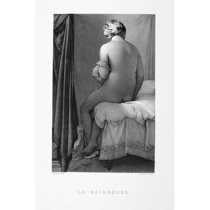 La Baigneuse Valpinçon - Une estampe d’après Jean Auguste Dominique Ingres