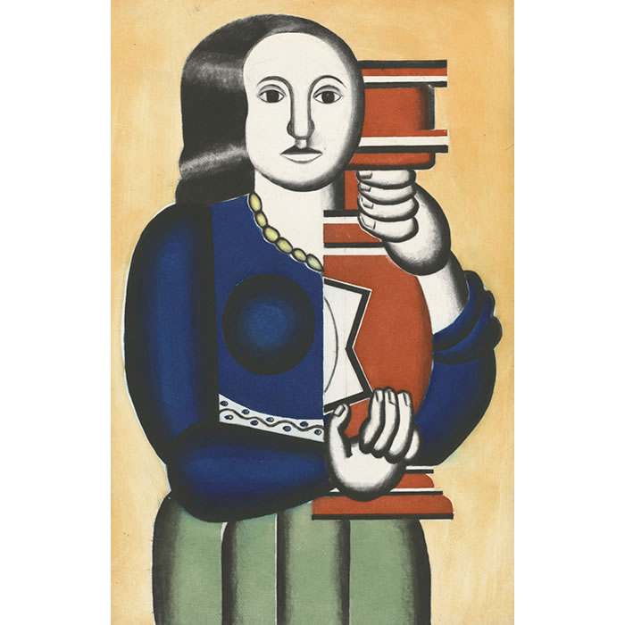 La femme à la cruche - Une estampe d’après Fernand Léger