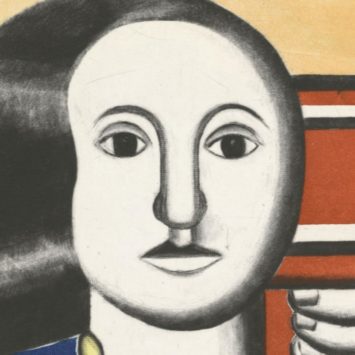 La femme à la cruche - Une estampe d’après Fernand Léger