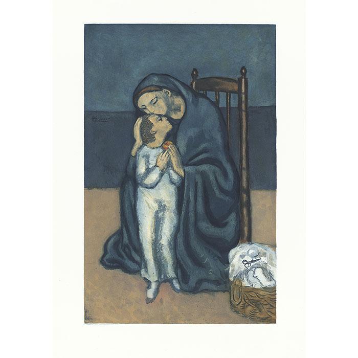 Motherhood, from Pablo Picasso - Une estampe d’après Pablo Picasso