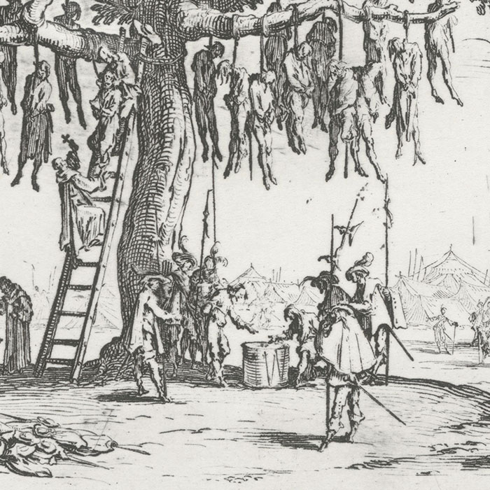 La Pendaison - Une estampe d’après Jacques Callot