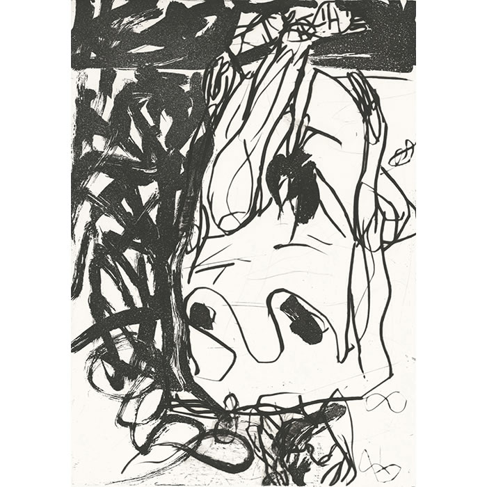 Jaffa - Une estampe d’après Georg Baselitz