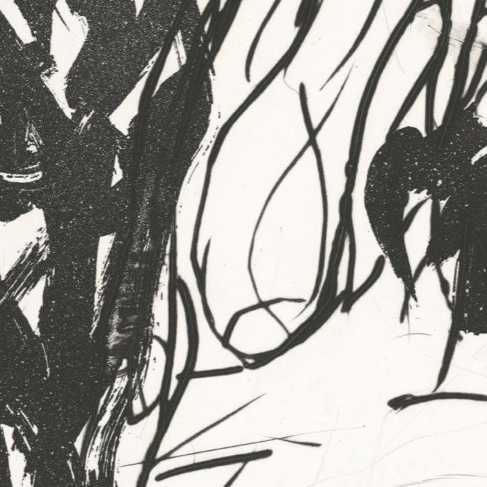Jaffa - Une estampe d’après Georg Baselitz