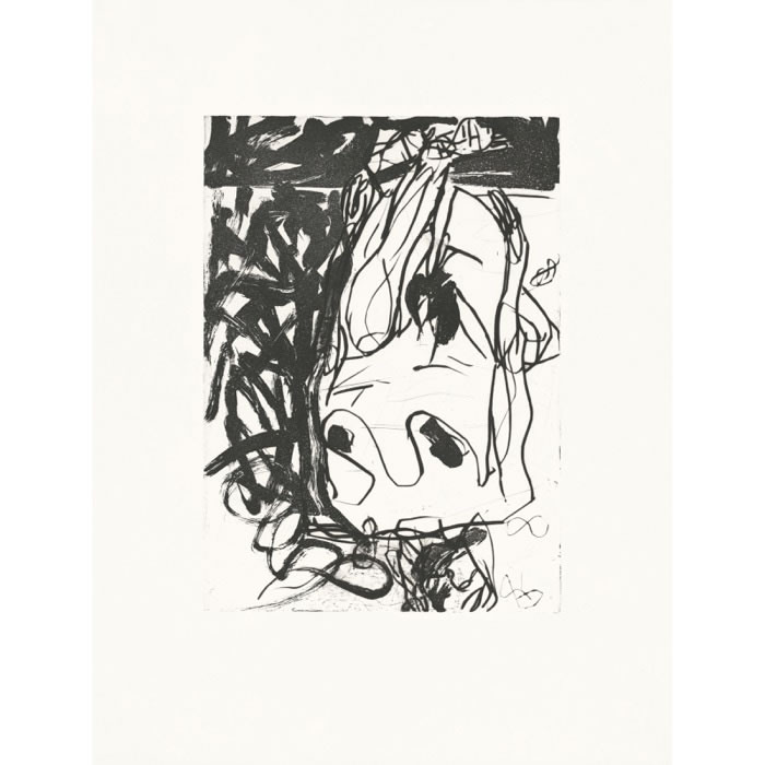 Jaffa - Une estampe d’après Georg Baselitz