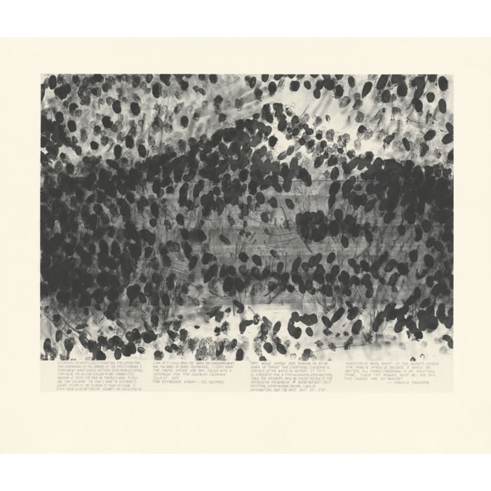 Blind Time V, (Temps aveugles V), version I - Une estampe d’après Robert Morris