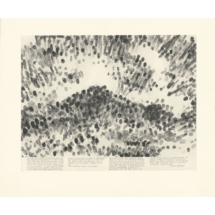 Blind Time VI, (Temps aveugles VI), version II - Une estampe d’après Robert Morris