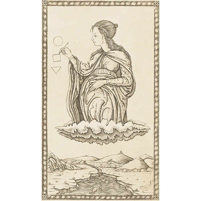 Geometria - Une estampe d’après Cécile Reims