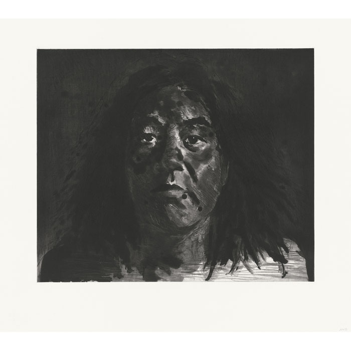 Autoportrait, 2009 - Une estampe d’après Yan Pei-Ming