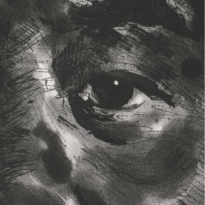 Autoportrait, 2009 - Une estampe d’après Yan Pei-Ming