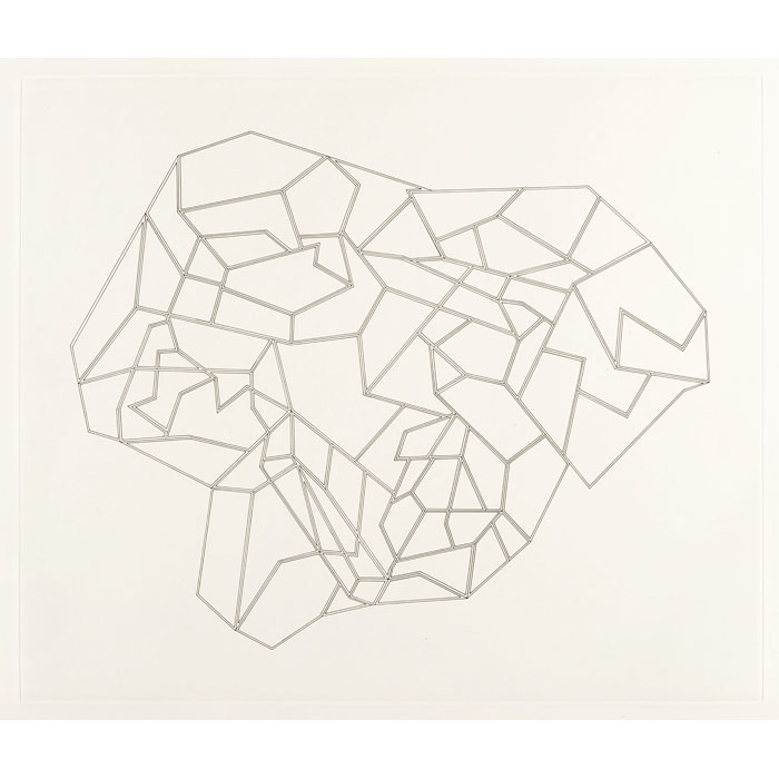 Siamese Alphabeth - Une estampe d’après Richard Deacon