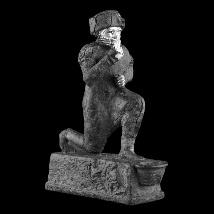 L’Adorant de Larsa - Antiquités orientales - Reproduction d’une sculpture du Musée du Louvre, Paris