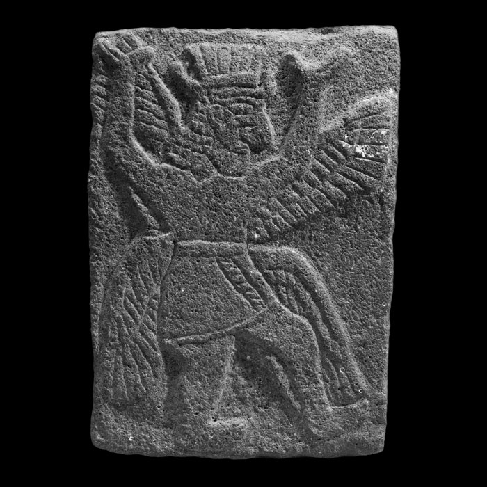 Winged genius - Eastern antiquities - Reproduction d’une sculpture du Musée du Louvre, Paris