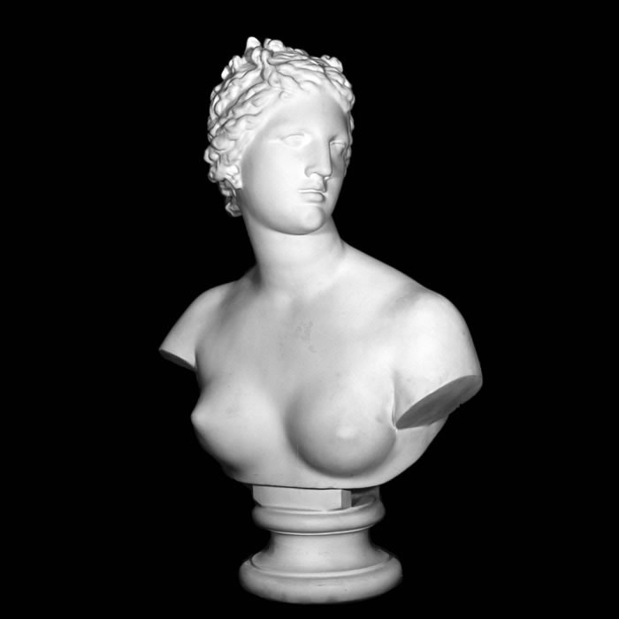 Buste de la Vénus Médicis - Antiquités gréco-romaines - Reproduction d’une sculpture du Musée des Offices, Florence