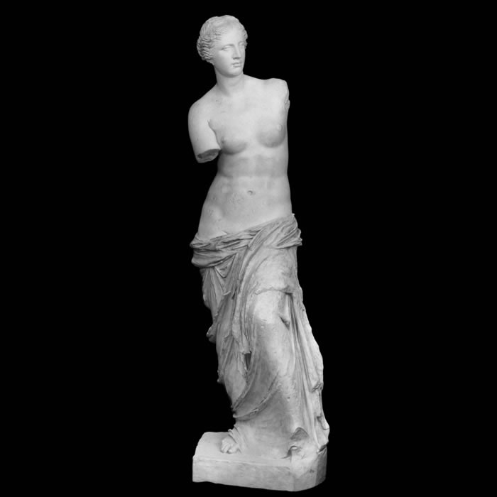 Vénus de Milo - Antiquités gréco-romaines - Reproduction d’une sculpture du Musée du Louvre, Paris