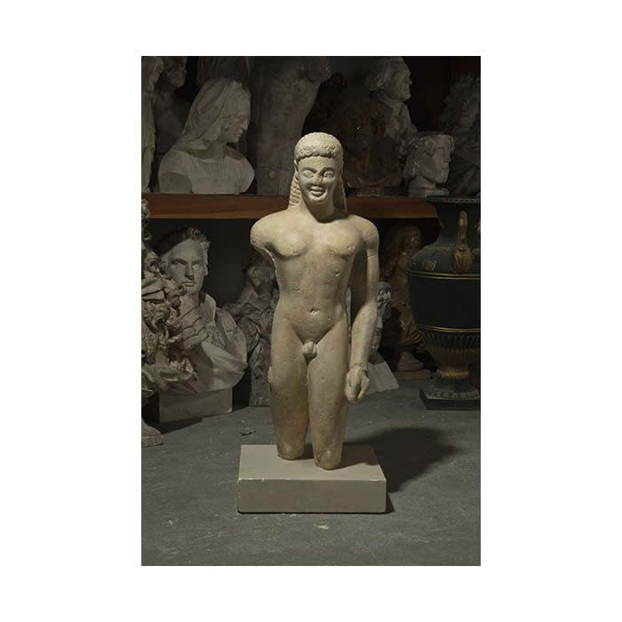 Kouros - Greco-Roman antiquities - Reproduction d’une sculpture du Musée du Louvre, Paris
