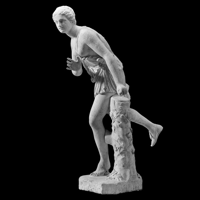 Running telamon - Greco-Roman antiquities - Reproduction d’une sculpture du Musée du Louvre, Paris