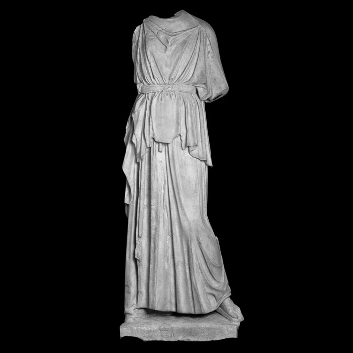 Draped Athena - Greco-Roman antiquities - Reproduction d’une sculpture du Musée du Louvre, Paris