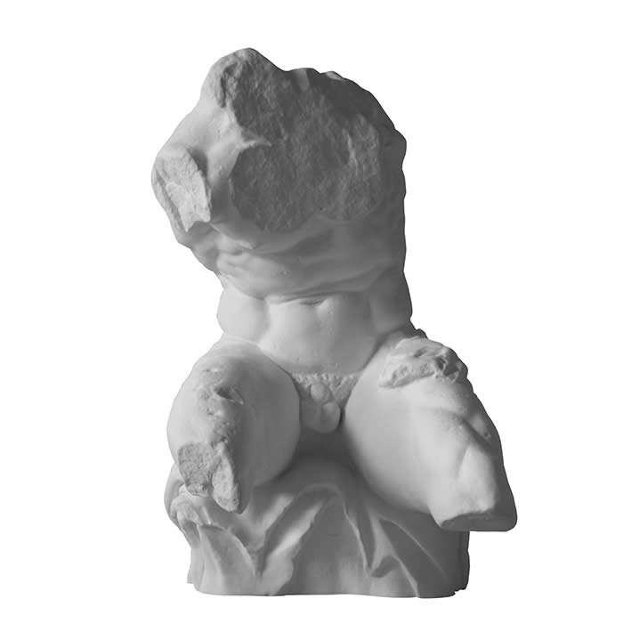 Torse du Belvédère - Antiquités gréco-romaines - Reproduction d’une sculpture du Musées du Vatican, Rome