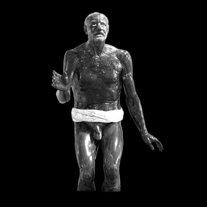 Sénèque ou le vieux pêcheur - Antiquités gréco-romaines - Reproduction d’une sculpture du Musée du Louvre, Paris