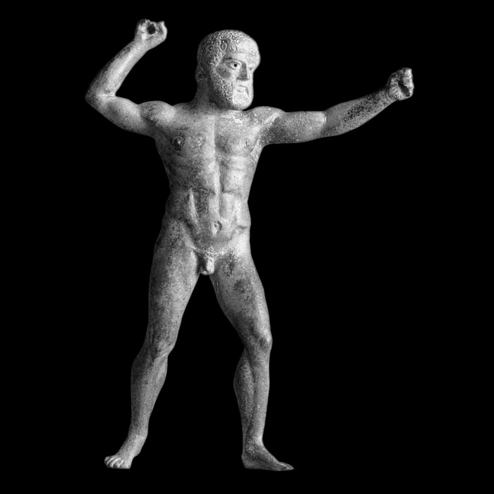 Hercules - Greco-Roman antiquities - Reproduction d’une sculpture du Musée du Louvre, Paris